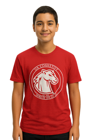 Red T-Shirt with Colts logo on front