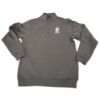 Charcoal quarter-zip sweatshirt with UA Cossatot Colts logo