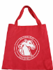 Red Canvas Tote with UA Cossatot logo