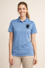blue women's polo