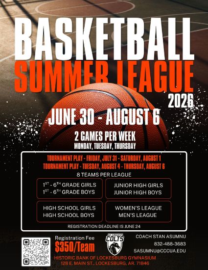 Picture of UA Cossatot Colts Basketball Summer League 2026